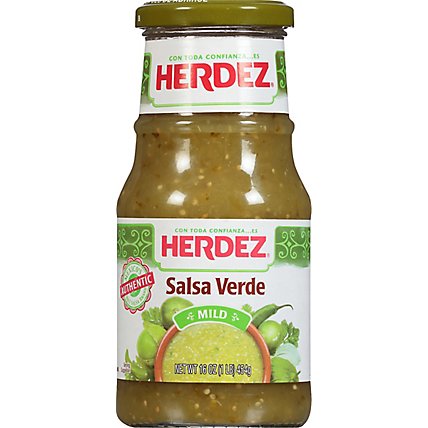 Herdez Salsa Verde Jar - 16 Oz - Image 2