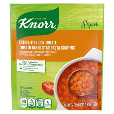 Knorr Sopa Tomato Based Star Pasta Soup Mix - 3.5 Oz - Image 3