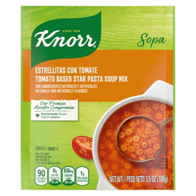 Knorr Sopa Tomato Based Star Pasta Soup Mix - 3.5 Oz - Image 2