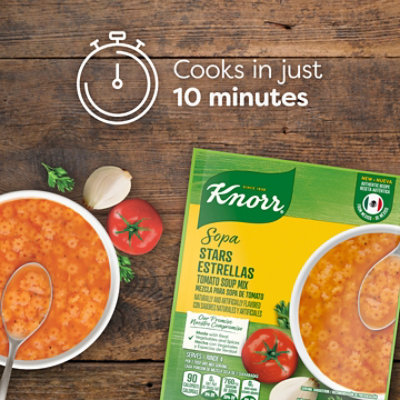 Knorr Sopa Tomato Based Star Pasta Soup Mix - 3.5 Oz - Image 5