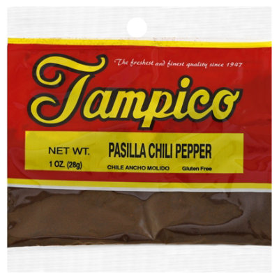 Tampico Spices Chile Pepper Pasilla - Oz