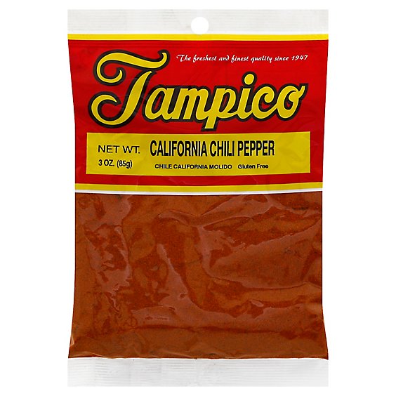Tampico Spices Chile Pepper California - 3 Oz