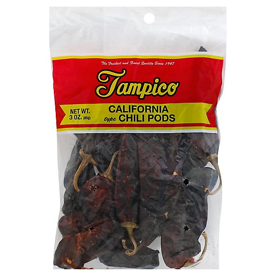 Tampico Spices Chile Pods California - 3 Oz