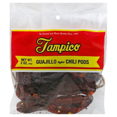 Tampico Spices Chile Pods Guajillo - 3 Oz - Image 1