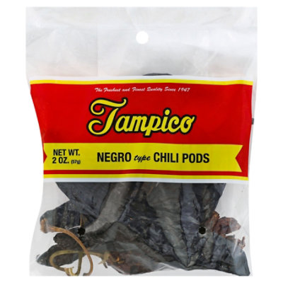 Tampico Spices Chile Pods Negro - 2 Oz