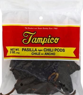 Tampico Spices Chile Pods Pasilla - 2 Oz - Image 2