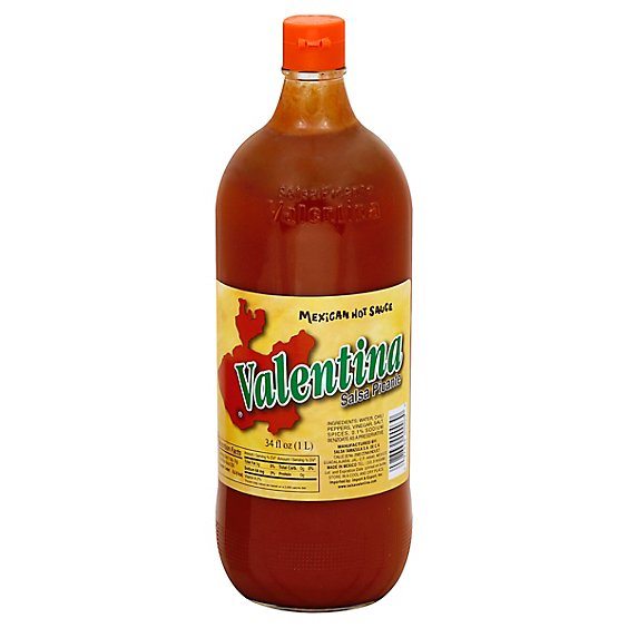 Valentina Hot Sauce Salsa Picante Bottle - 34 Oz