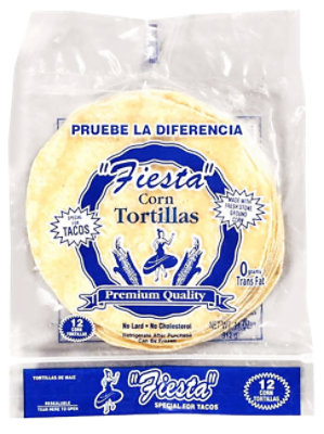 Fiesta Tortillas Corn - 11 Oz