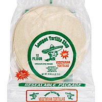 Lompoc Tortilla Shop Tortillas Flour Vegetarian Resealable Pack 12 Count - 18 Oz - Image 2
