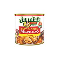 Juanitas Foods Menudo Hot & Spicy Can - 25 Oz - Image 2