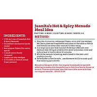 Juanitas Foods Menudo Hot & Spicy Can - 25 Oz - Image 4