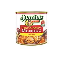 Juanitas Foods Menudo Hot & Spicy Can - 29.5 Oz