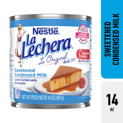 La Lechera Condensed Milk Sweetened Can - 14 Oz