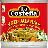 La Costena Jalapenos Sliced Can - 12 Oz - Image 2