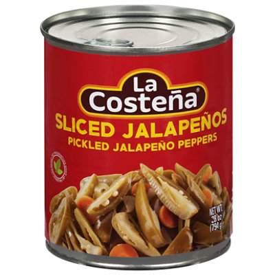 La Costena Jalapenos Sliced Can - 28 Oz - Image 3
