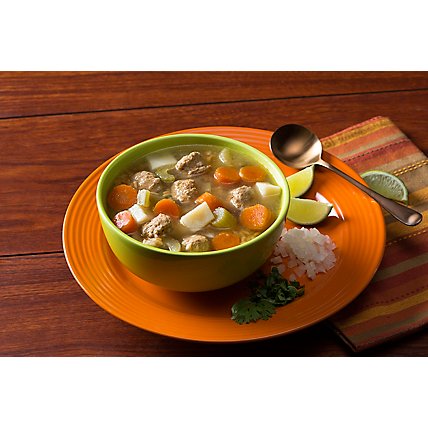 Juanitas Foods Soup Albondigas Meatball Soup Can - 25 Oz - Image 3