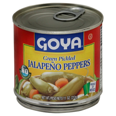 Goya Peppers Jalapeno Green Pickled Can - 11 Oz - Image 1