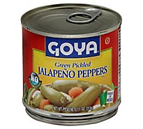Goya Peppers Jalapeno Green Pickled Can - 11 Oz