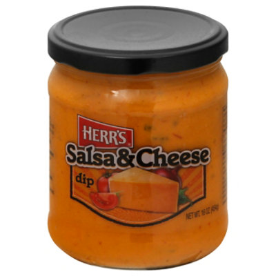 Herrs Salsa Con Queso Dip Jar - 16 Oz - Image 3