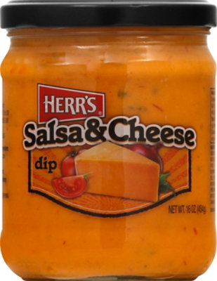 Herrs Salsa Con Queso Dip Jar - 16 Oz - Image 2