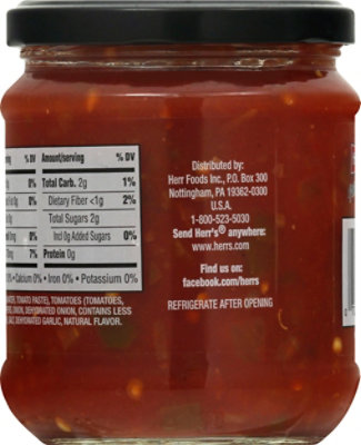 Herrs Salsa Chunky Medium Jar - 16 Oz - Image 6