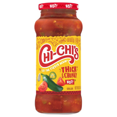 CHI-CHIS Salsa Thick & Chunky Hot Jar - 16 Oz - Image 3