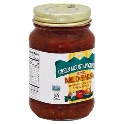 Green Mountain Gringo Salsa Mild Jar - 16 Oz - Image 1