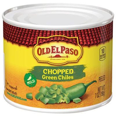 Old El Paso Green Chiles Chopped Can - 7 Oz