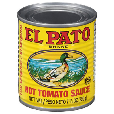 El Pato Tomato Sauce Mexican Hot Style Can - 7.75 Oz - Image 3