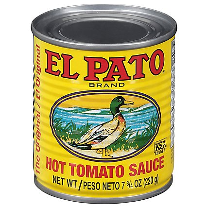 El Pato Tomato Sauce Mexican Hot Style Can - 7.75 Oz - Image 2