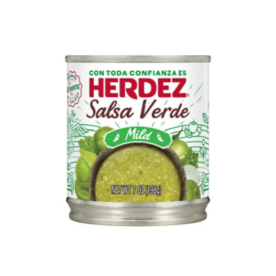 Herdez Salsa Verde Mild Can - 7 Oz