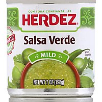 Herdez Salsa Verde Mild Can - 7 Oz - Image 2