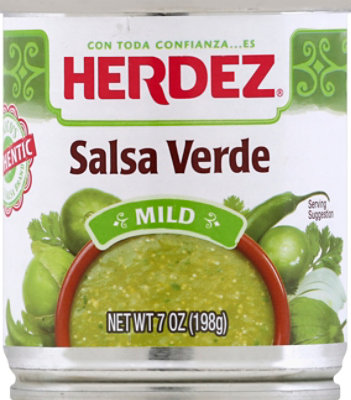 Herdez Salsa Verde Mild Can - 7 Oz - Image 2