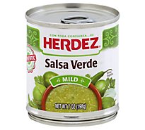 Herdez Salsa Verde Mild Can - 7 Oz