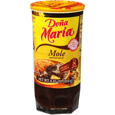 DONA MARIA Sauce Mexican Mole Jar - 8.25 Oz - Image 3