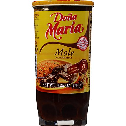DONA MARIA Sauce Mexican Mole Jar - 8.25 Oz - Image 2