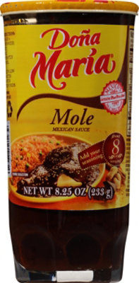 DONA MARIA Sauce Mexican Mole Jar - 8.25 Oz - Image 2