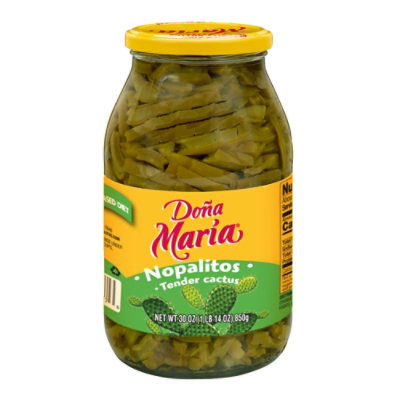 DONA MARIA Nopalitos Tender Cactus Jar - 30 Oz