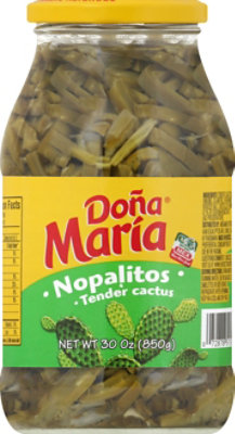 DONA MARIA Nopalitos Tender Cactus Jar - 30 Oz - Image 2