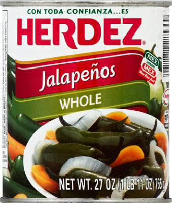 Herdez Jalapenos Whole Can - 27 Oz - Image 2