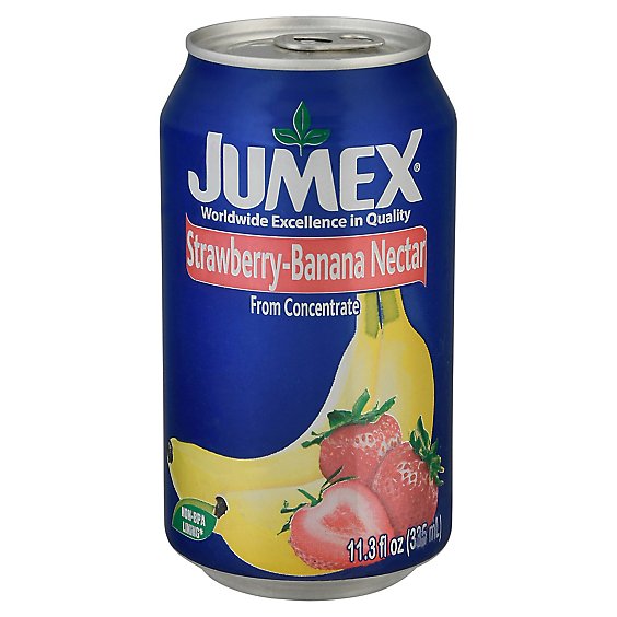 Jumex Nectar From Concentrate Strawberry-Banana Can - 11.3 Fl. Oz.