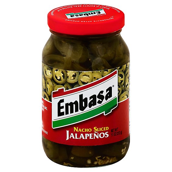 Embasa Jalapenos Sliced Nacho Jar - 11 Oz