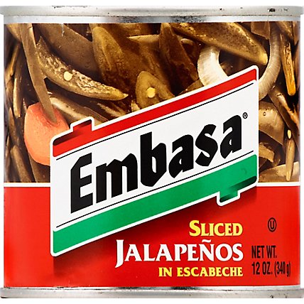 Embasa Jalapenos Sliced in Escabeche Can - 12 Oz - Image 2