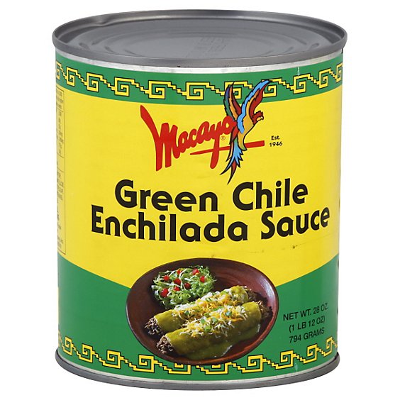 Macayo Enchilada Sauce Green Chile - 28 Oz