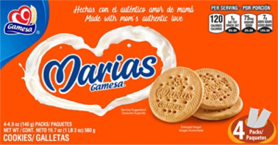 Gamesa Cookies Marias - 19.7 Oz - Image 5
