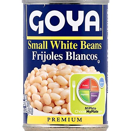 Goya Beans Premium Small White - 15.5 Oz - Image 2