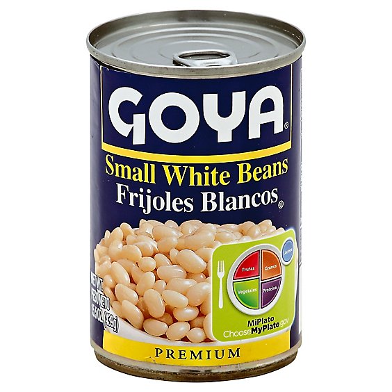 Goya Beans Premium Small White - 15.5 Oz