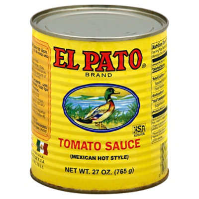 El Pato Sauce Tomato Mexican Hot Style - 27 Oz - Safeway