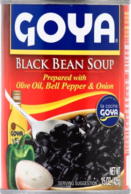 Goya Soup Black Bean Can - 15 Oz - Image 2