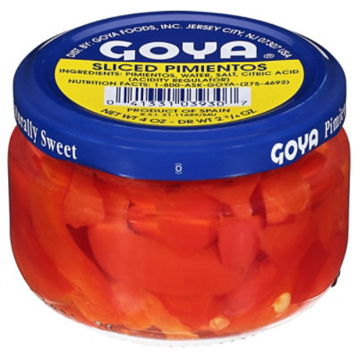 Goya Pimientos Sliced Jar - 4 Oz - Image 3
